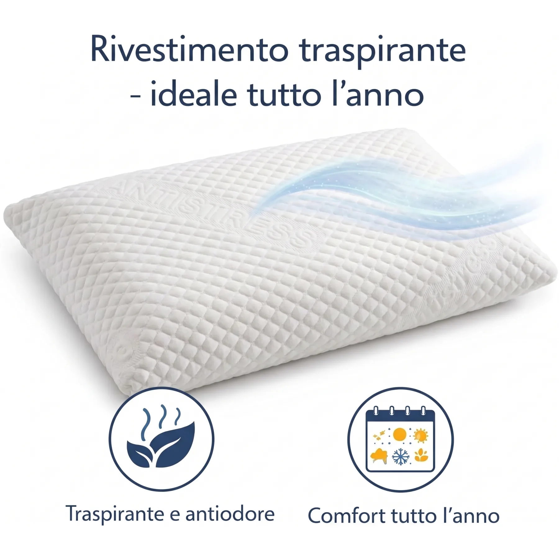 Guanciale in Memory Foam H.13