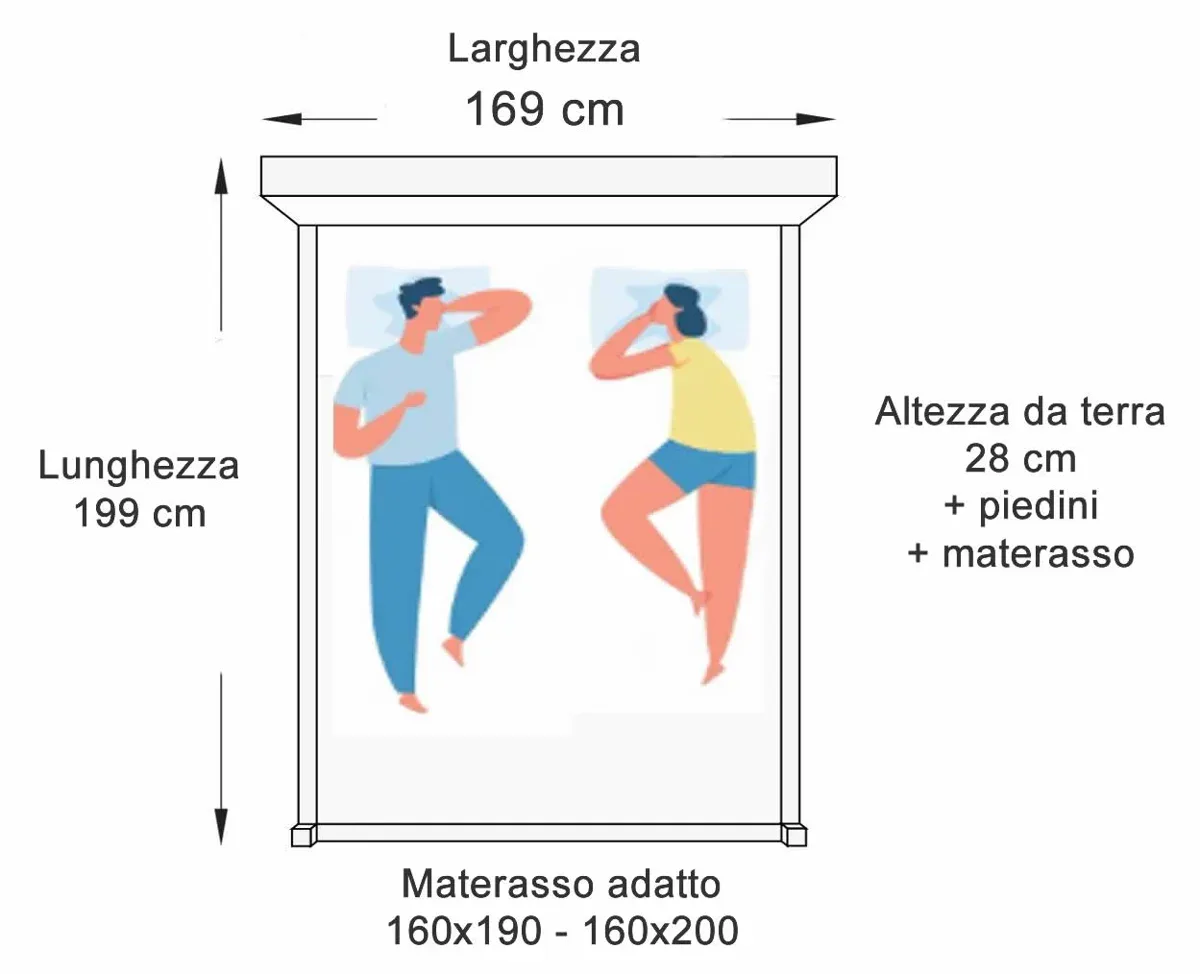 Salvaspazio Matrimoniale senza testata