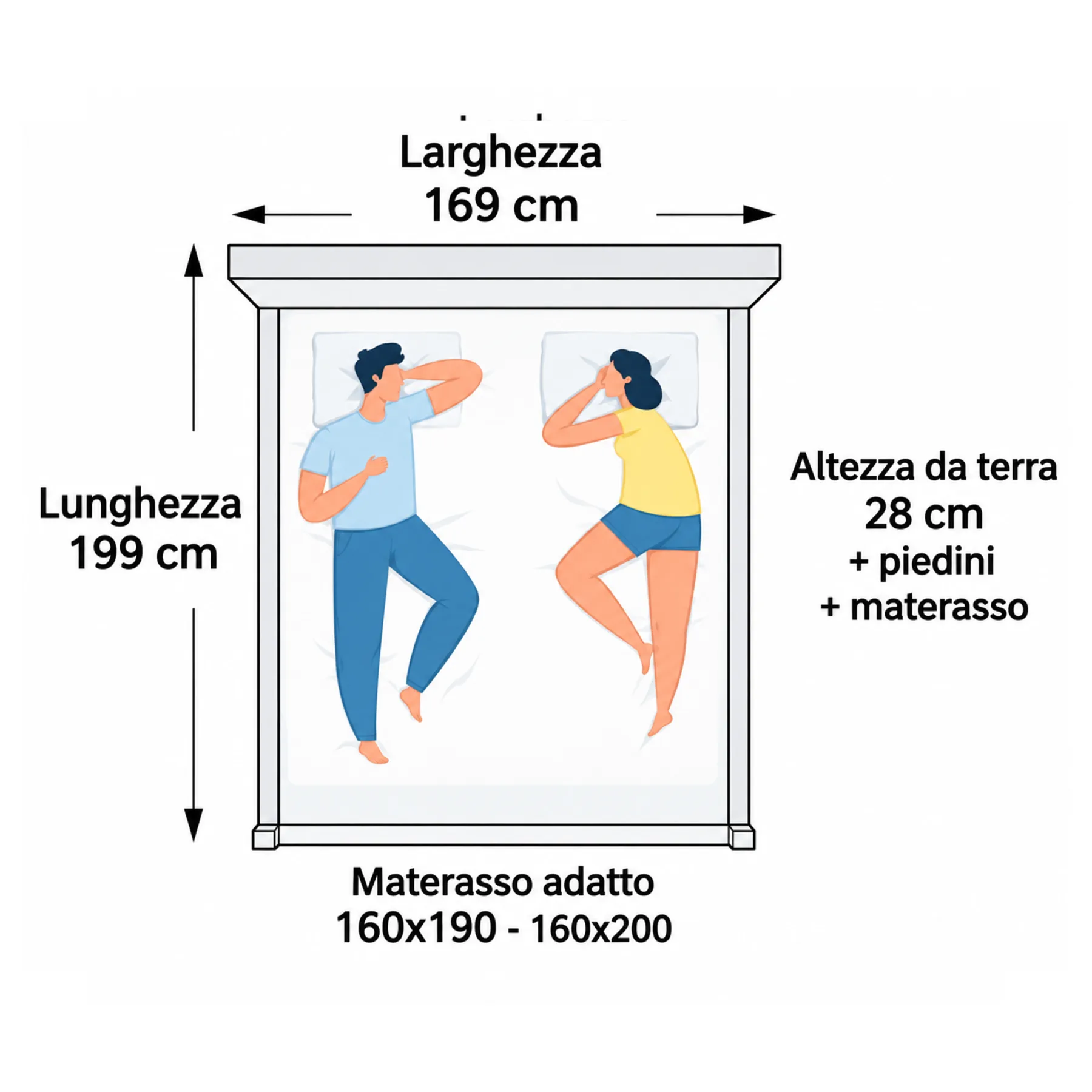 Salvaspazio Matrimoniale senza testata