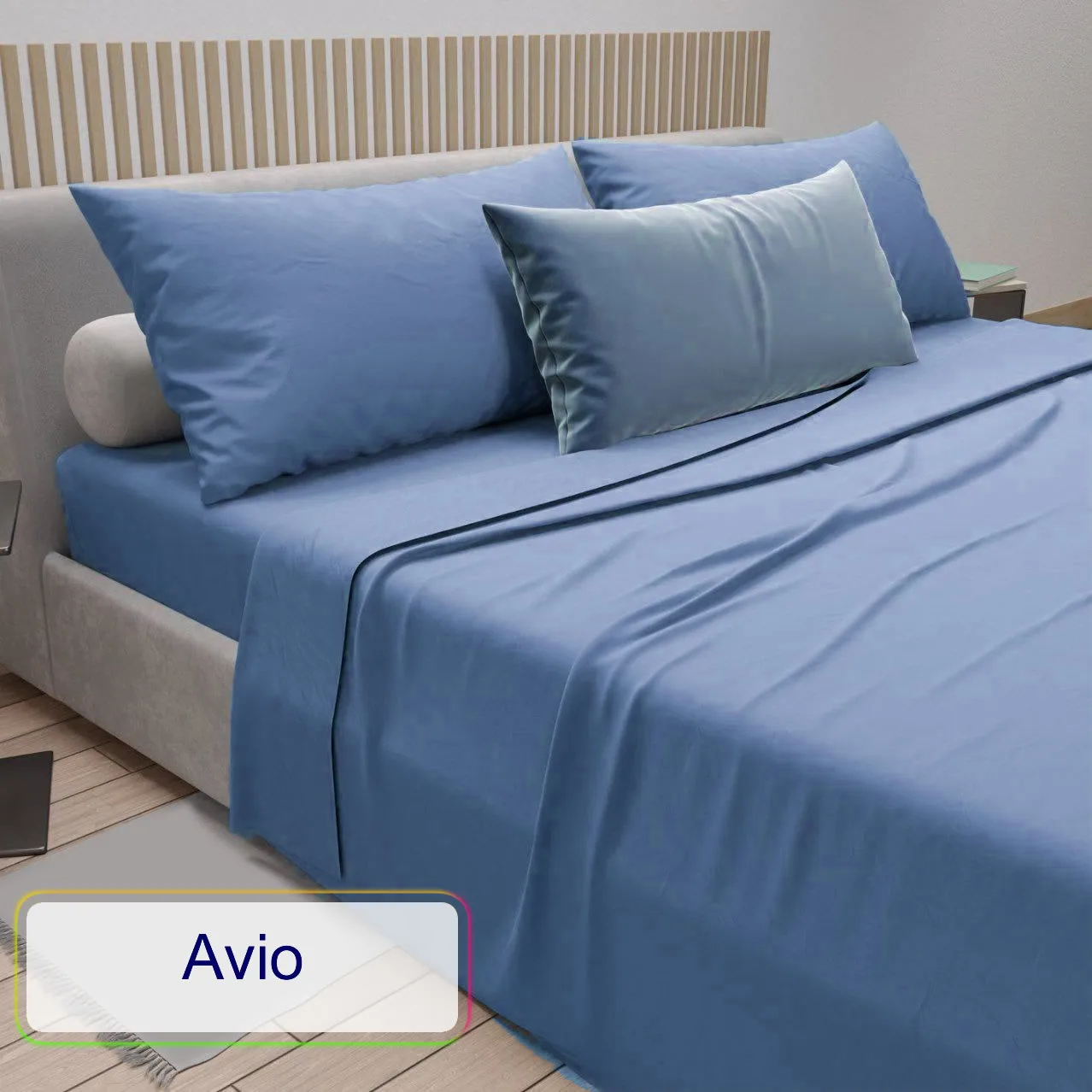 Completo Letto Matrimoniale 100% Cotone