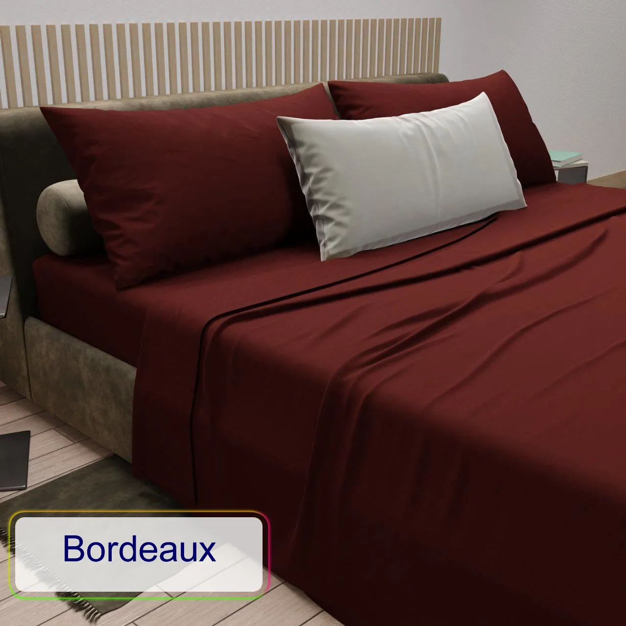 Completo Letto Matrimoniale 100% Cotone