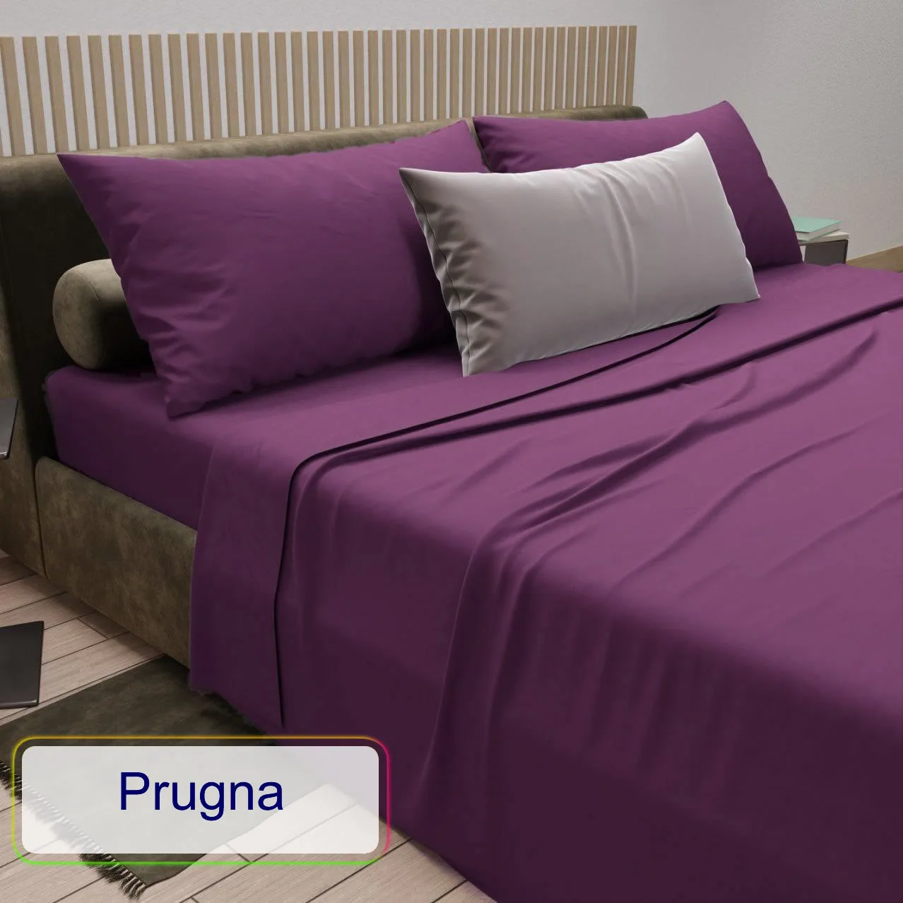 Completo Letto Matrimoniale 100% Cotone
