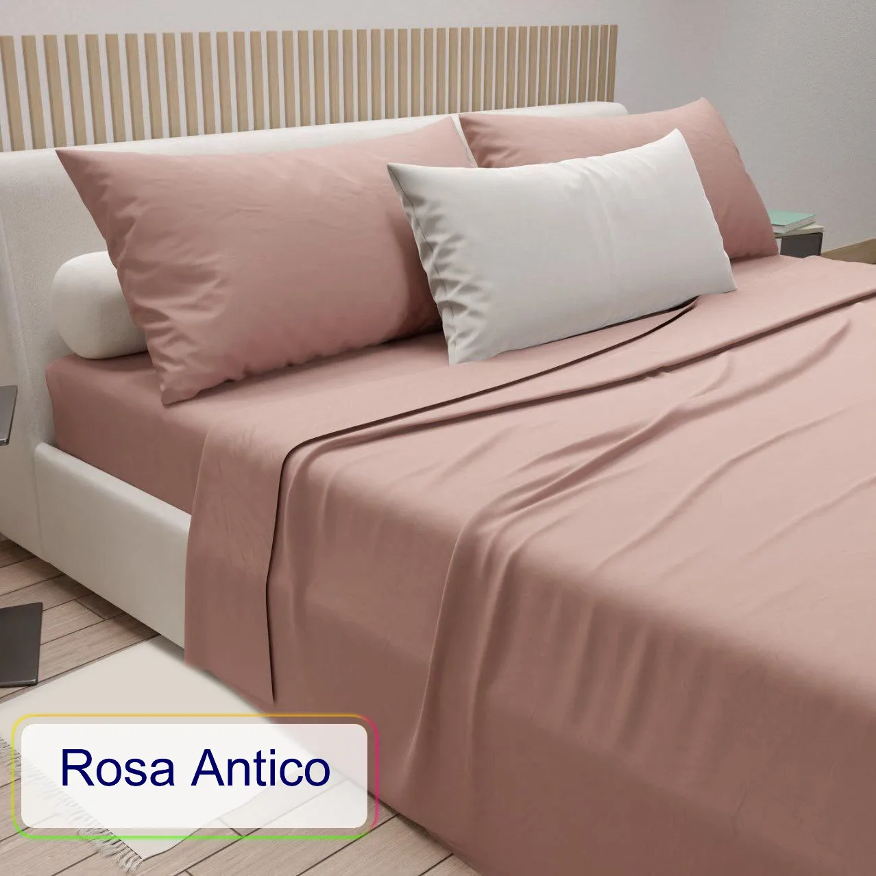 Completo Letto Matrimoniale 100% Cotone