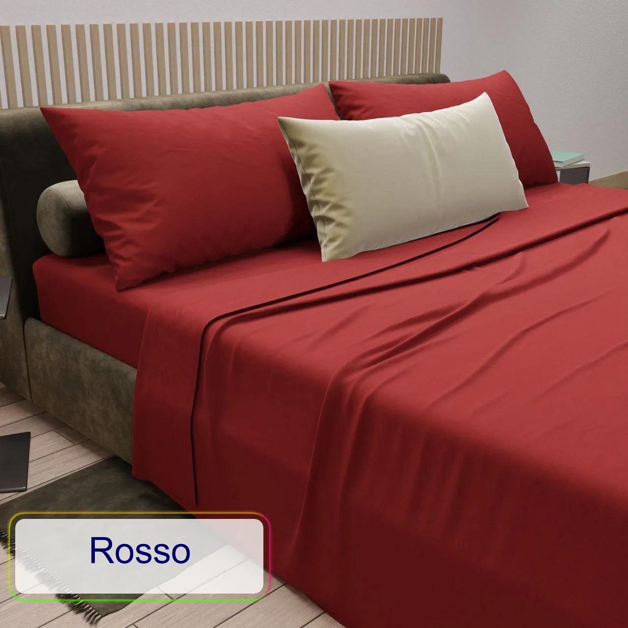 Completo Letto Matrimoniale 100% Cotone