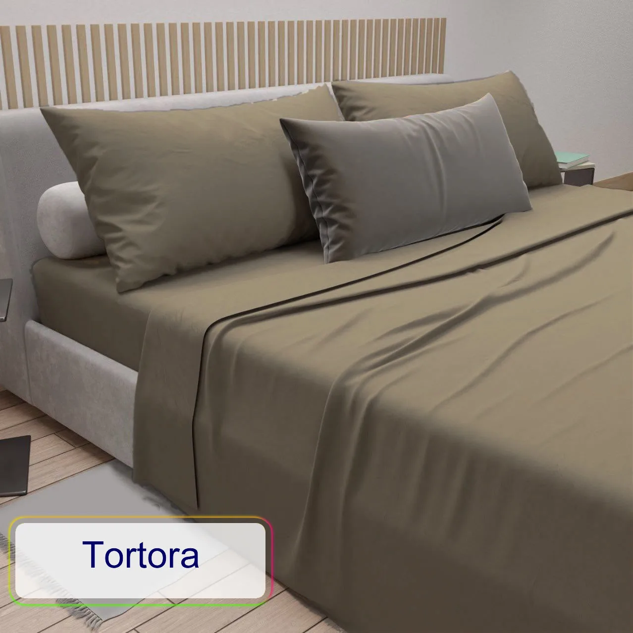 Completo Letto Matrimoniale 100% Cotone